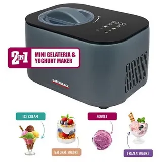 Gastroback Eismaschine, 100 W schwarz
