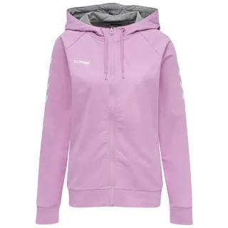 hummel GO Cotton Zip Hoodie WOMAN Sweatshirt, orchid XS