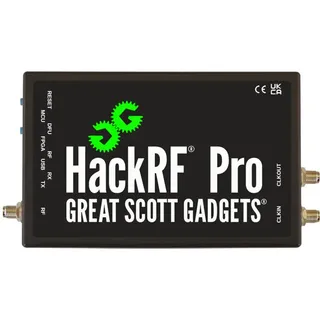 Great Scott Gadgets HackRF Pro SDR (100 kHz – 6 GHz)