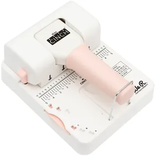 We R Memory Keepers 661310 Mini Cinch Bindegerät, White & Pink