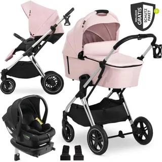 hauck Hauck, Kinderwagen, Kinderwagen 3 in 1 4in1 Kinderwagen-Set Vision X Trio Set - inkl. i-Size