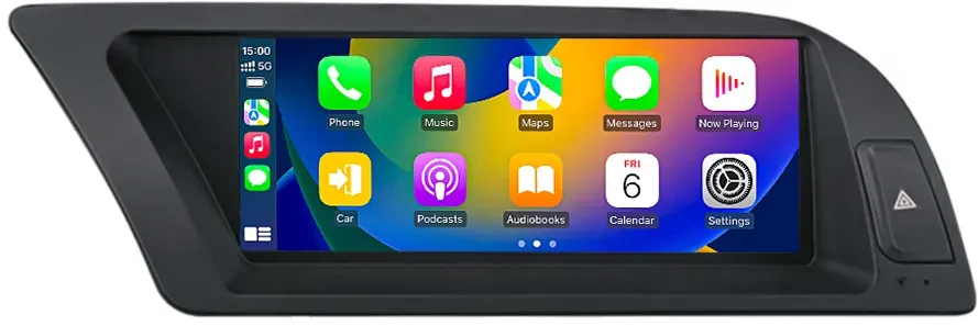 Junsun CarPlay Upgrade für Audi A4 A5 2009-2016 MMI CarPlay Android Auto - A4 B8 - Audi Multimedia - 6+128GB