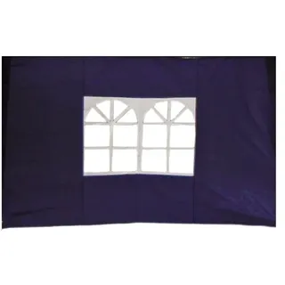 Lex 2er Set Seitenteile für Pavillon 3x3m Fenster Seitenwand Faltpavillon blau
