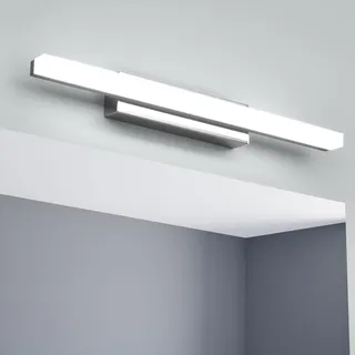 Yafido LED Spiegelleuchte Badleuchte 40CM Badlampe Spiegellampe Kaltweiß Badezimmer Lampe Wandleuchte 230V 9W 6000K Schrankleuchte 800 Lumen Nicht-dimmbar