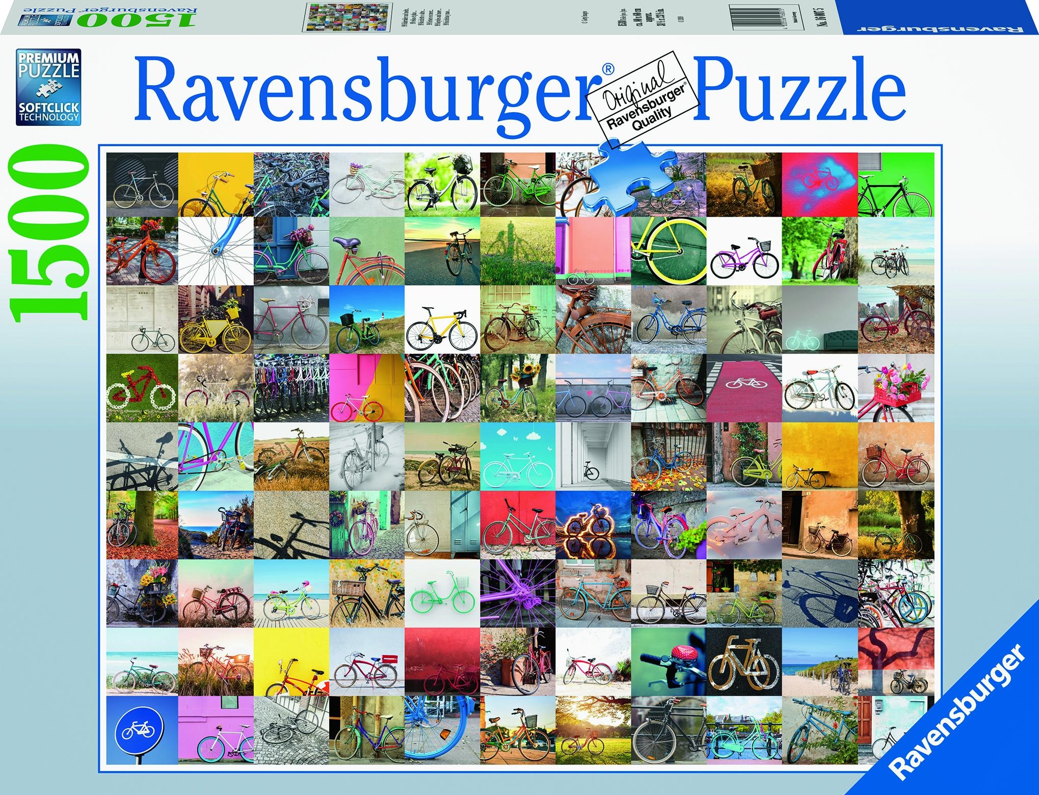 Ravensburger 99 Fahrräder und mehr (1500 Teile)