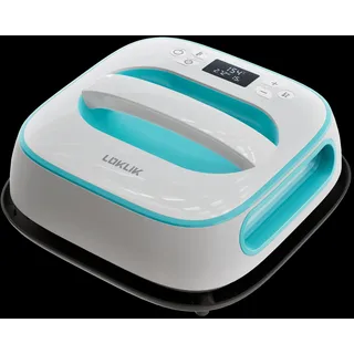 loklik Easy Heat Press Heizpresse Türkis