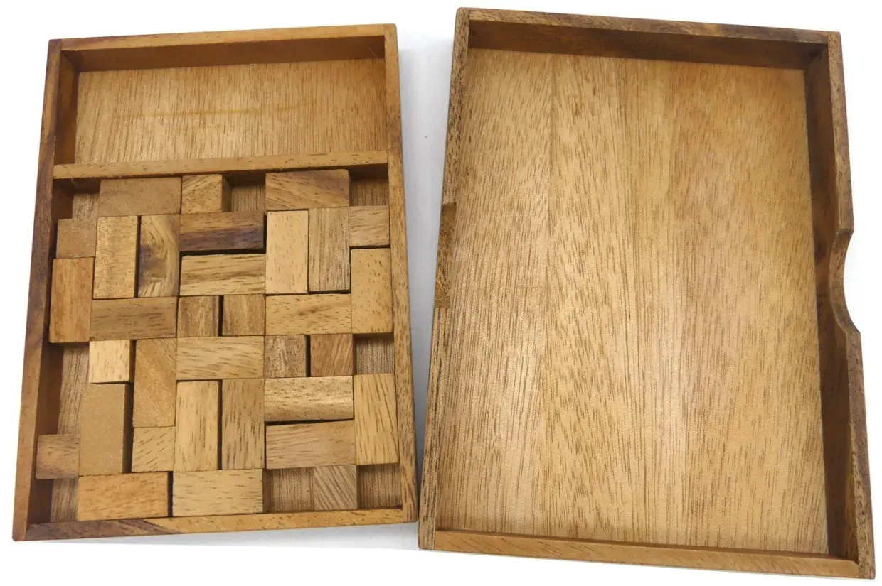 DILEMMA Puzzle 11 F aus Holz Knobel Geduldspiel Denkspiel IQ-Spiel