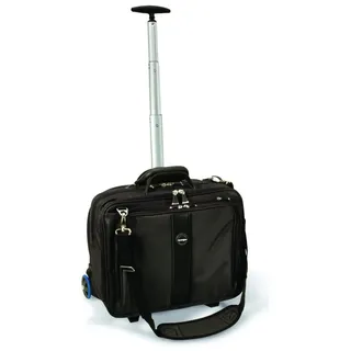 Kensington Contour Laptoptrolley - Ergonomische Rolltasche für 17 Zoll Geräte, Mit SnugFit-Schutzsystem, schwarz, 62348