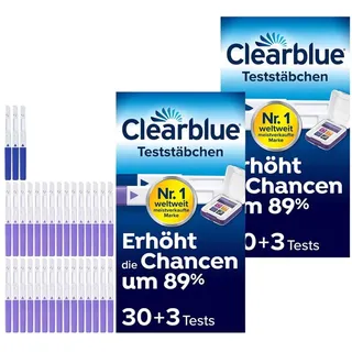 Clearblue Fertilitätsmonitor Teststäbchen 30+3