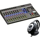 Zoom L-12 LiveTrak Digital Mischpult mit Kopfhörer (Mehrspurrecorder), Audiorecorder
