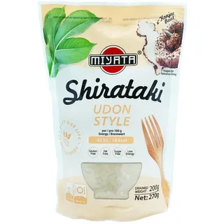 Miyata Shirataki, Udon Nudeln aus Konjakmehl, ATG 200 g