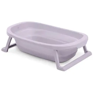 hauck Babybadewanne Wash N Fold, Lila, Kunststoff, 48x25x80 cm, Pflegen, Baden, Babybadewannen