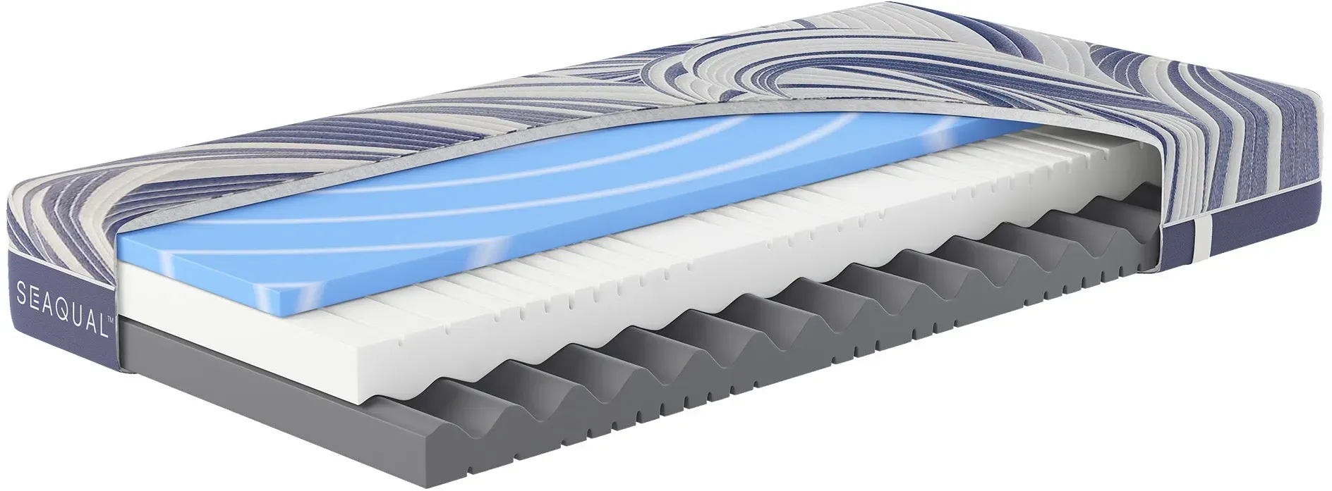 Hn8 Schlafsysteme Kaltschaum-Matratze "Ocean Clean KS", H3, 120 x 200 cm, Höhe: ca. 21 cm