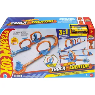 HOT WHEELS Track Creator Dreifacher Looping