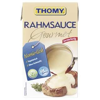 nestle professional THOMY Rahmsauce Gourmet, servierfertig, 1er Pack (1 x 1L Packung)