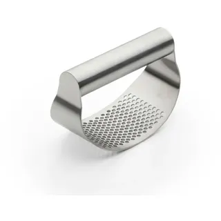 Weis 15228 Knoblauchpresse, Edelstahl, Silber