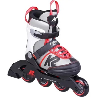 K2 Cadence JR Kinder Inline Skates größenverstellbare Inliner Rollerskates für Mädchen (größenverstellbar von 32-37)