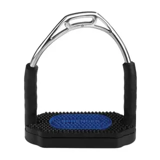 Sprenger Bow Balance Steigbügel - Edelstahl rostfrei, (12cm) - Grau