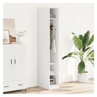 vidaXL Kleiderschrank 30x50x200 cm weiß