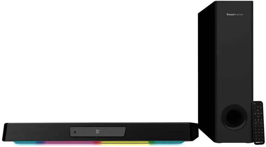 CREATIVE Sound Blaster Katana V2X, 2.1 Soundbar, HDMI ARC, USB Audio, SXFI, Optical-In