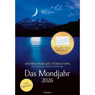 Mosaik Das Mondjahr 2026 - Wand-Spiralkalender