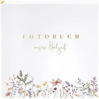 Goldbuch Fotobuch u.Hochzeit Blütenliebe Weiß, 4009835080443 Goldbuch