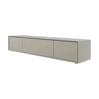 Möbel Kraft Stream TV-Lowboard 200 cm Beige Holzwerkstoff
