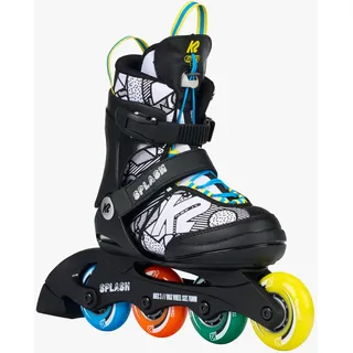 K2 Kinder Inline Skates K2 SPLASH EUR 29-34 - Schwarz - EUR 29-34