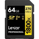 Lexar Professional SDXC 1800x GOLD 64GB 180 MB/s