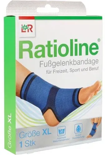 RATIOLINE active Fußgelenkbandage Gr.XL 1 St
