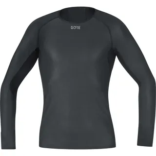 Gore Wear Gore Herren Windstopper Base Layer Long Sleeve Shirt schwarz