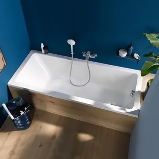 Duravit Rechteck-Badewanne No. 1 170x75x40cm, EB-Version, m 1 RS, weiß
