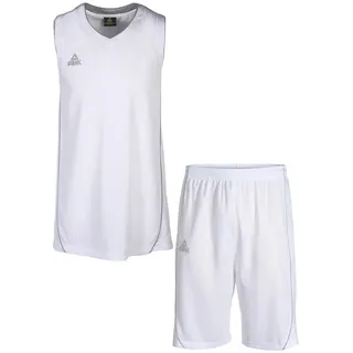 Peak Performance Team Basketballtrikot-Set Herren 20545 weiss/silber L