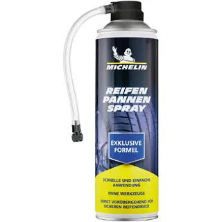MICHELIN Reifendichtmittel Pannenspray Auto – Blitzschnelle Reifenreparatur ohne Werkzeug | Für PKW, SUV & Wohnwagen | 500 ml Notfall-Pannenspray