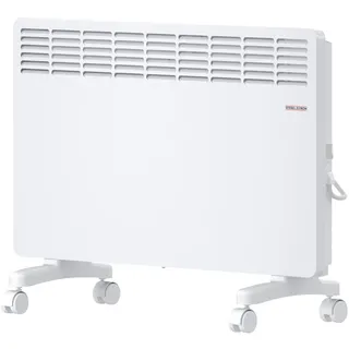 Stiebel Eltron neue Elektroheizung Standgerät für ca. 25 m2, TÜV geprüft, Konvektor-Heizung mit einfacher Regelung, 2 kW, energiesparend, Rollen, 204450