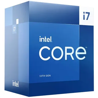 Intel Core i7-13700F 2,1GHz 8+8 Kerne 30MB Cache Sockel 1700 Boxed mit Lüfter