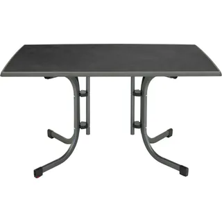MFG Klapptisch Boulevard, 132 x 72 x 90 cm, Stahl, anthrazit/schiefer