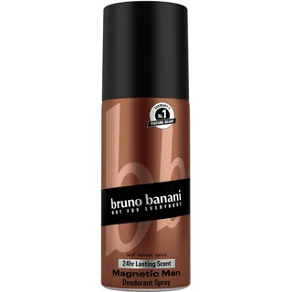bruno banani Magnetic Man Deodorant Spray 24 Std. für Herren 150 ml