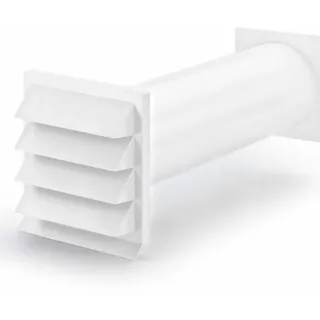 Naber K-Klima-R 125/125 Mauerkasten weiß