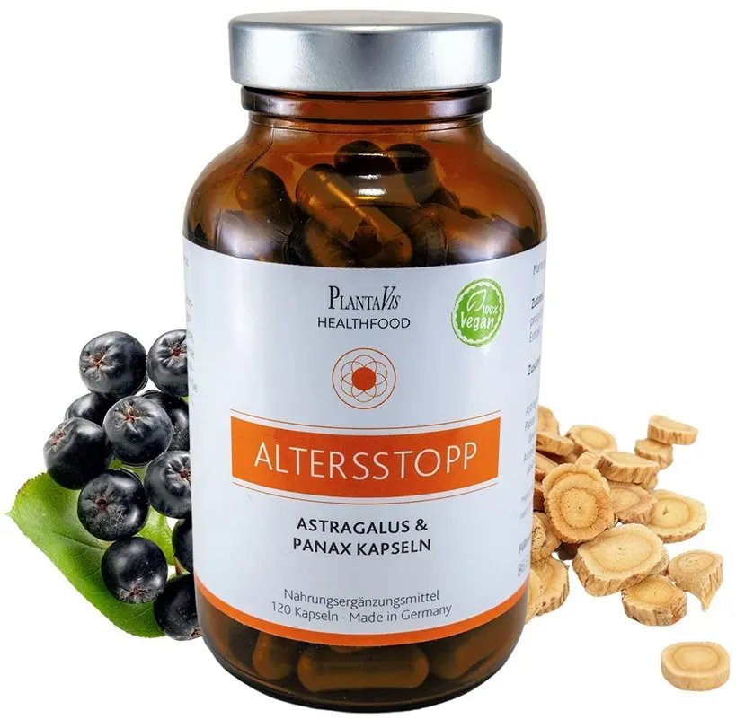 ASTRAGALUS UND Panax Kapseln 120 St
