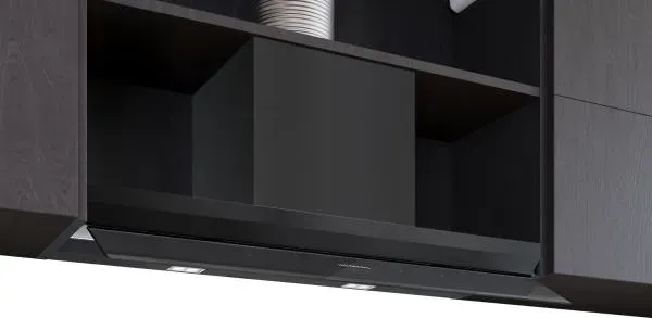 Siemens studioLine LJ97BDP65 - iQ500 Integrierte Designhaube mit 5 Jahre Garantie, Schwarz Matt, 90 cm