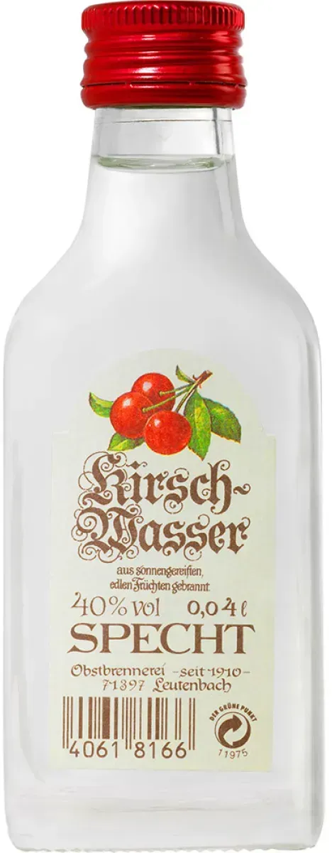Specht Kirschwasser 40 % vol. 40 ml