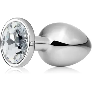 Secret play Pleasure Plug L Butt-Plug transparent 9,5 cm