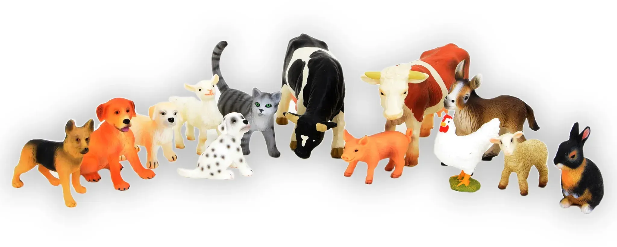 Animal World Figuren Bullyland Bauernhof 13 Tiere