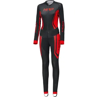 Held Race Skin Pro, Funktionsanzug Damen Schwarz/Rot - XXL