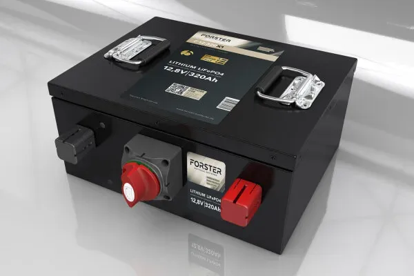 FORSTER 320Ah 12,8V LiFePO4 Premium Untersitz Batterie 300A-BMS-2.1... - 0% MwST. (Angebot gemäß §12 USt Gesetz.)