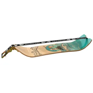 F2 Balance Board Surfline Board Slackline Training 105x27,5cm 2024/25 schwarz NO SIZE