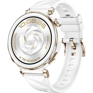 42 mm Weiß Fluorelastomer-Armband
