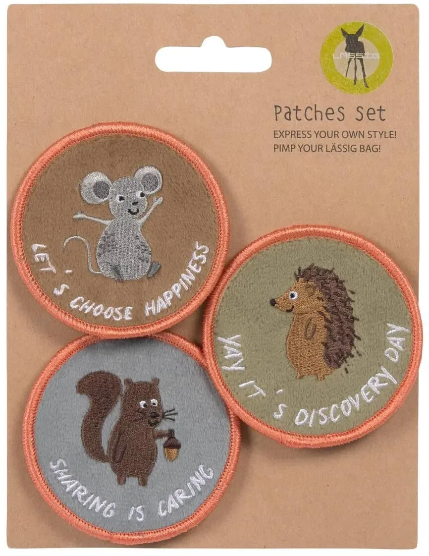 Lässig Anhänger & Patches - Schul Set Unique, Nature