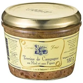 Beauharnais Landterrine mit Honig und Feigen, 180 g